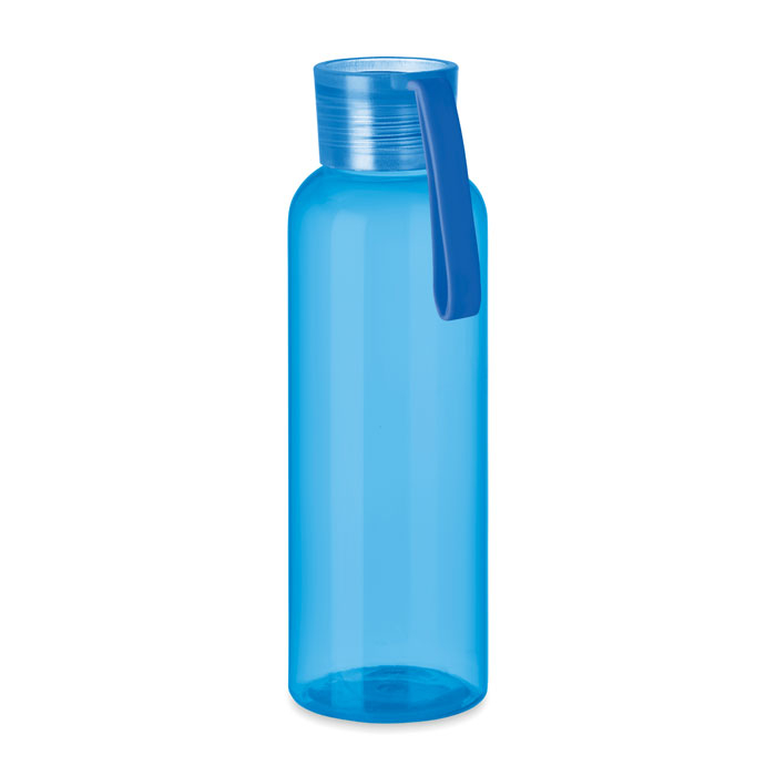 Bouteille en Tritan publicitaire 500ml Bleu transparent